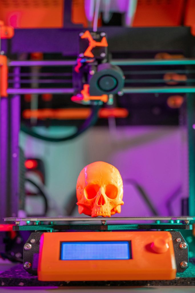 3D-printer in werking met PLA filament voor optimale printervaring en materiaalgebruik